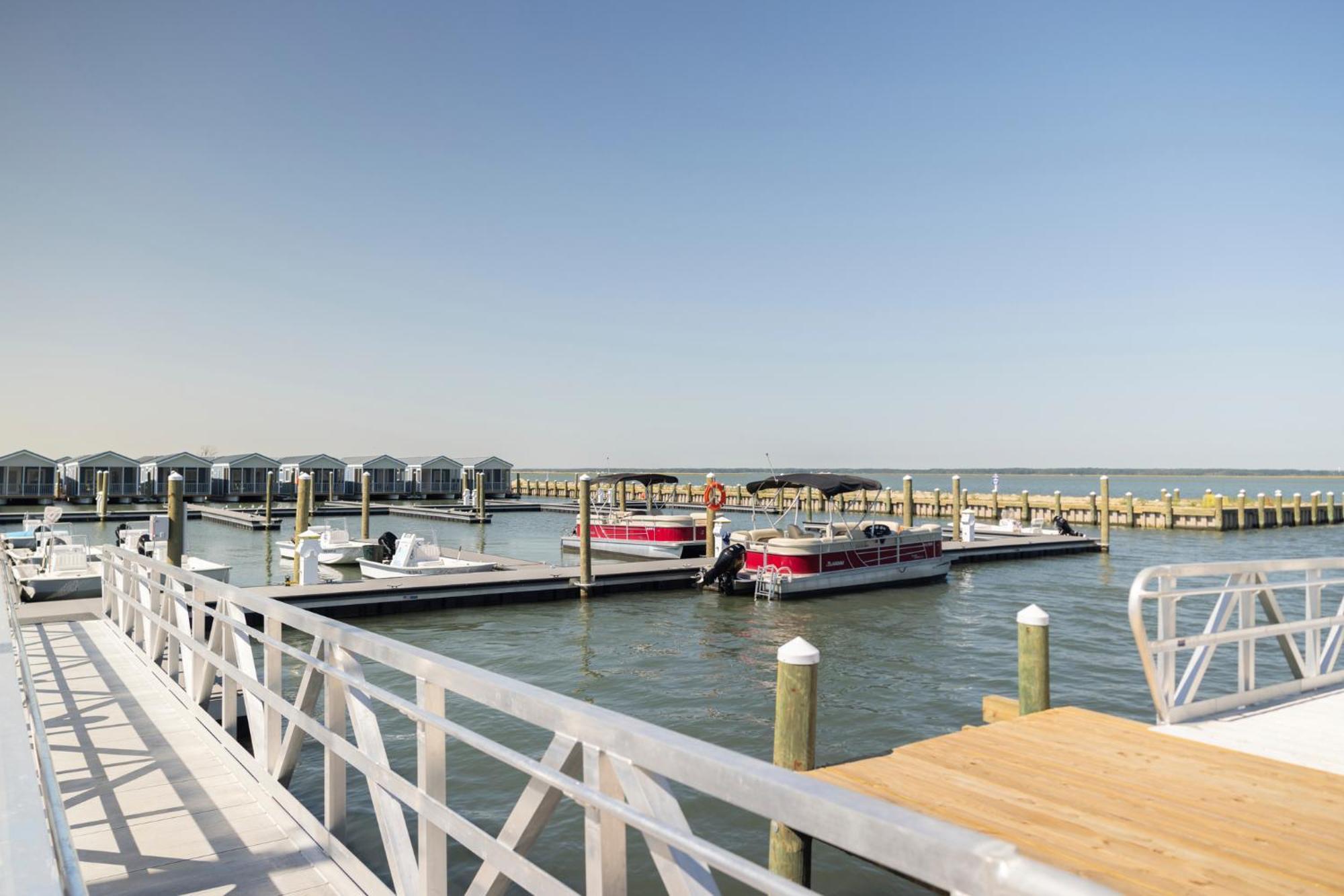 Blufin Bungalows & Marina Chincoteague Buitenkant foto