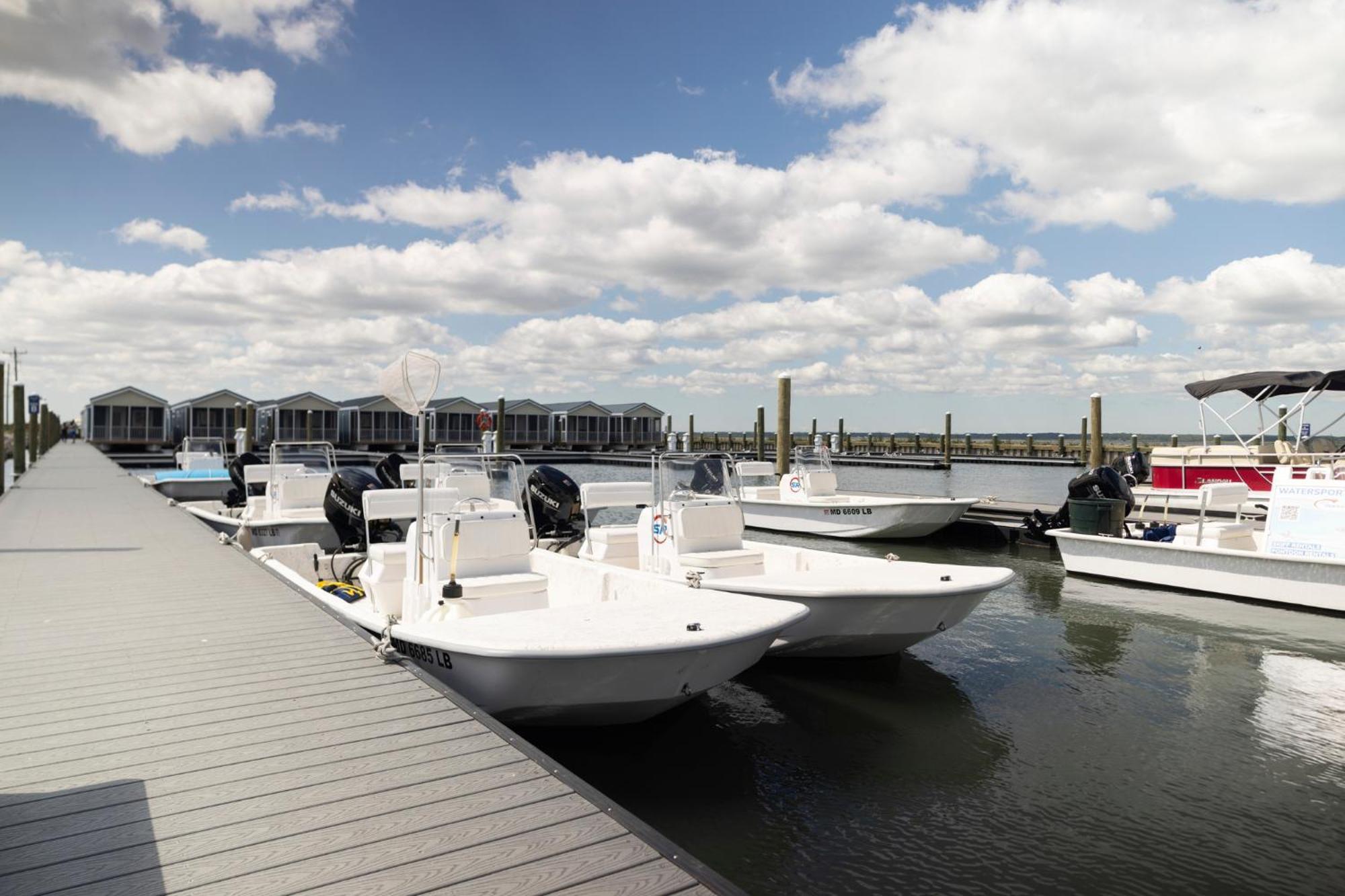 Blufin Bungalows & Marina Chincoteague Buitenkant foto